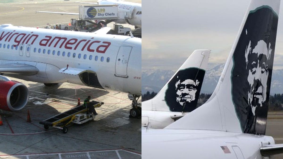 Virgin American Alaskan Air
