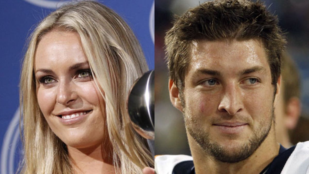 Skier Lindsey Vonn Seeks to Quell Rumors She Is Dating Broncos Quarterback Tim Tebow Fox News