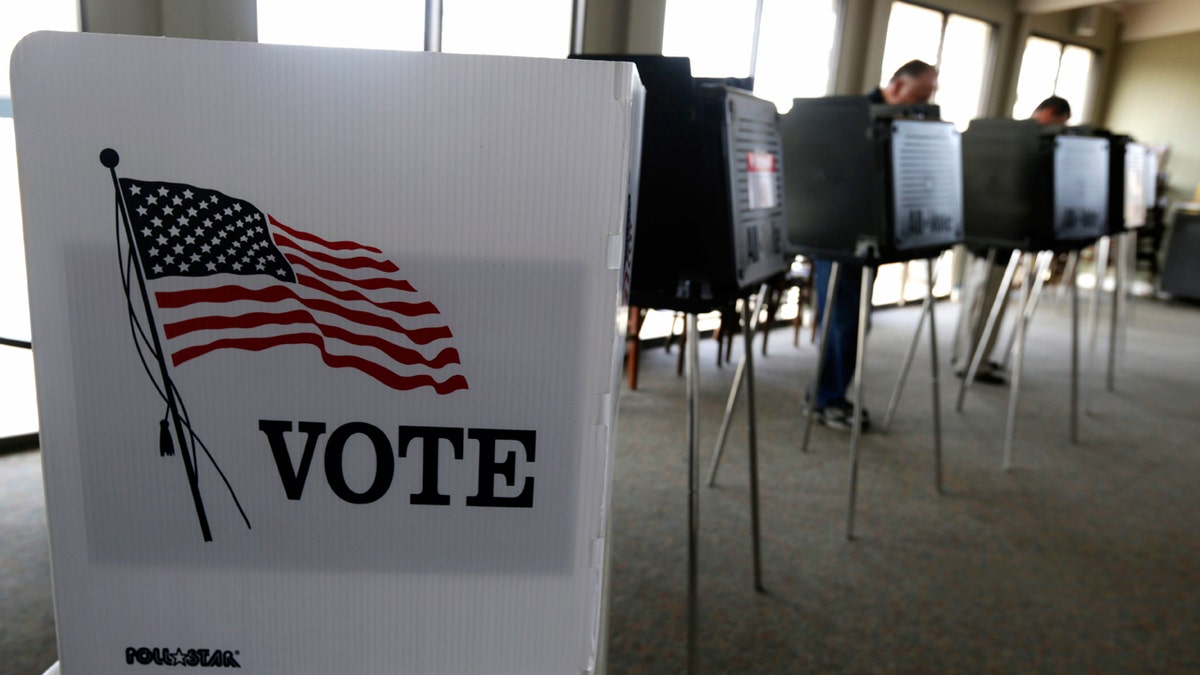 Voting booth, election, vote