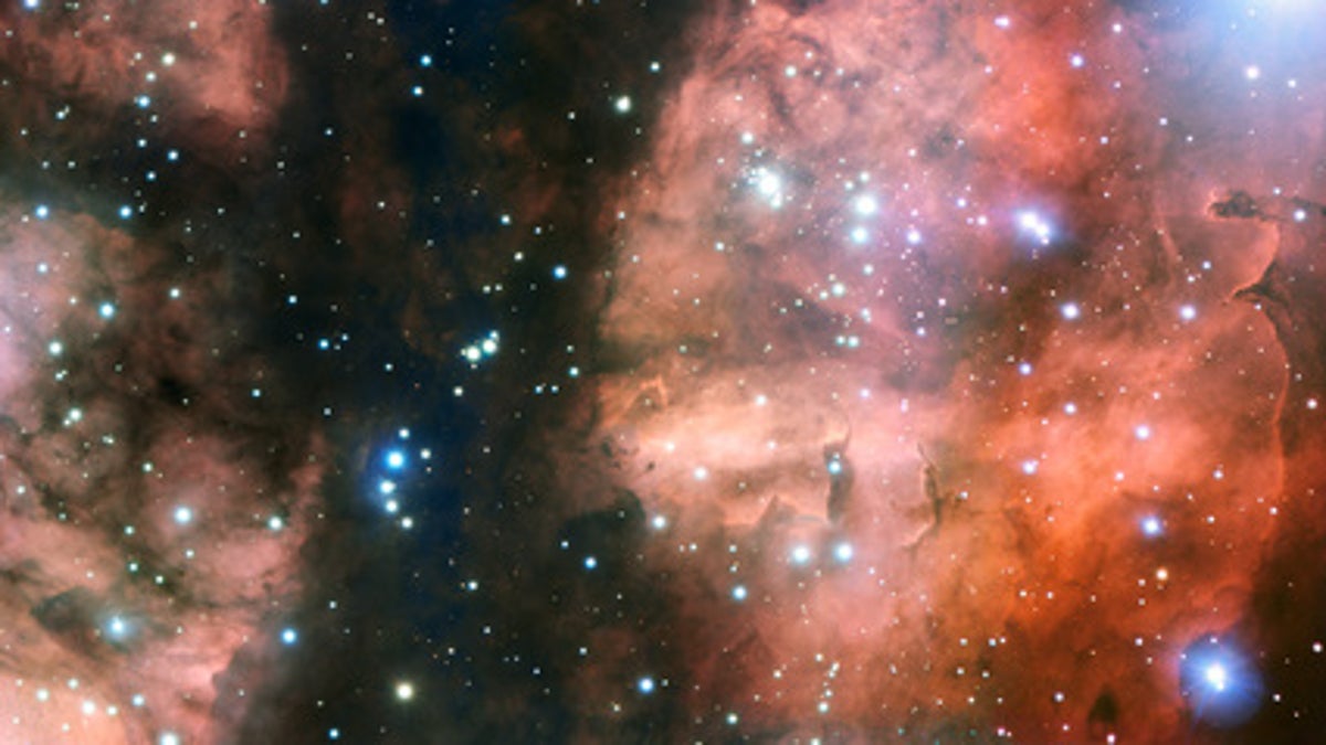 Close-up view of NGC 6357