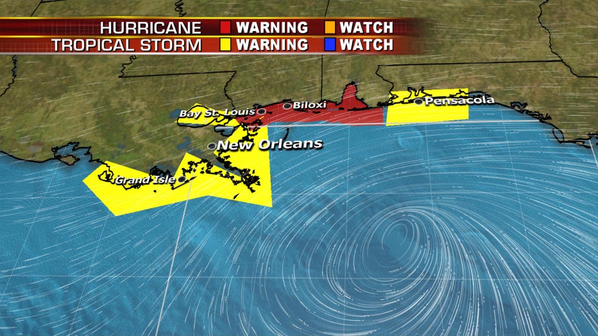 Tropical Storm Gordon Threatens Gulf Coast, Hurricane Warning In Place ...