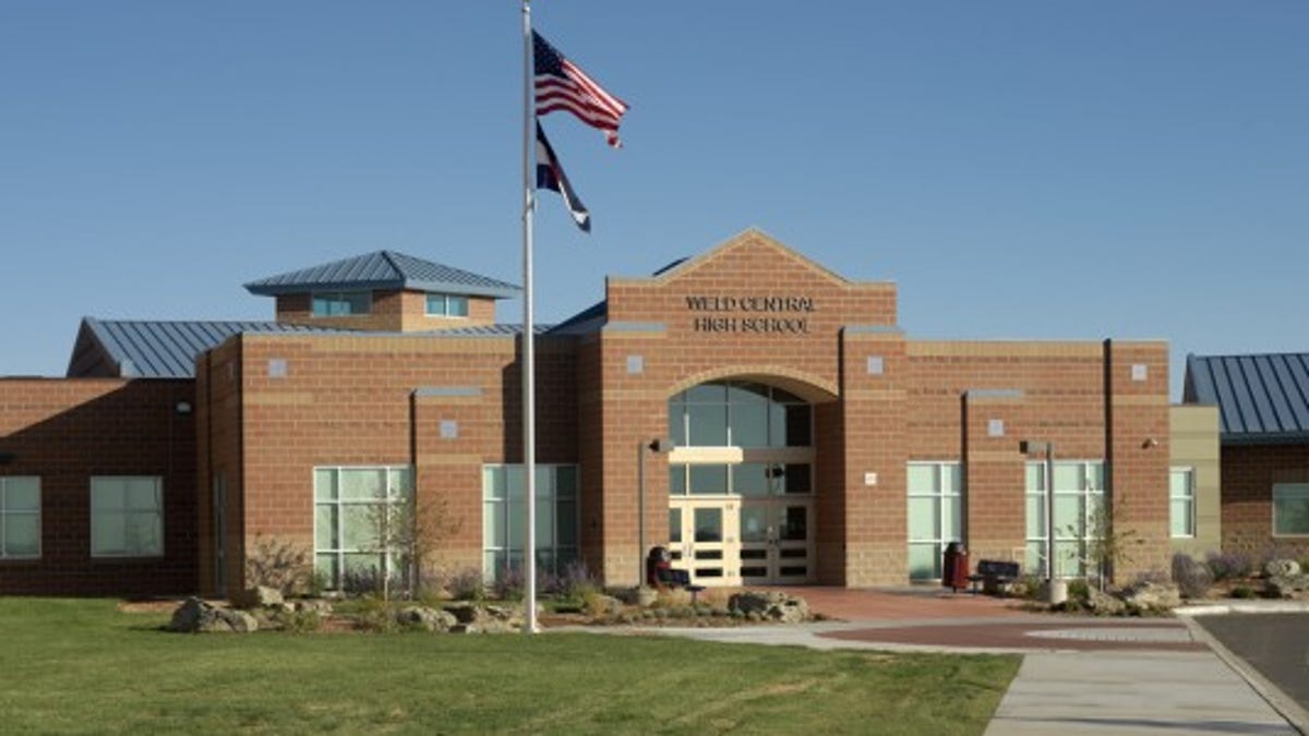 weld central main entrance