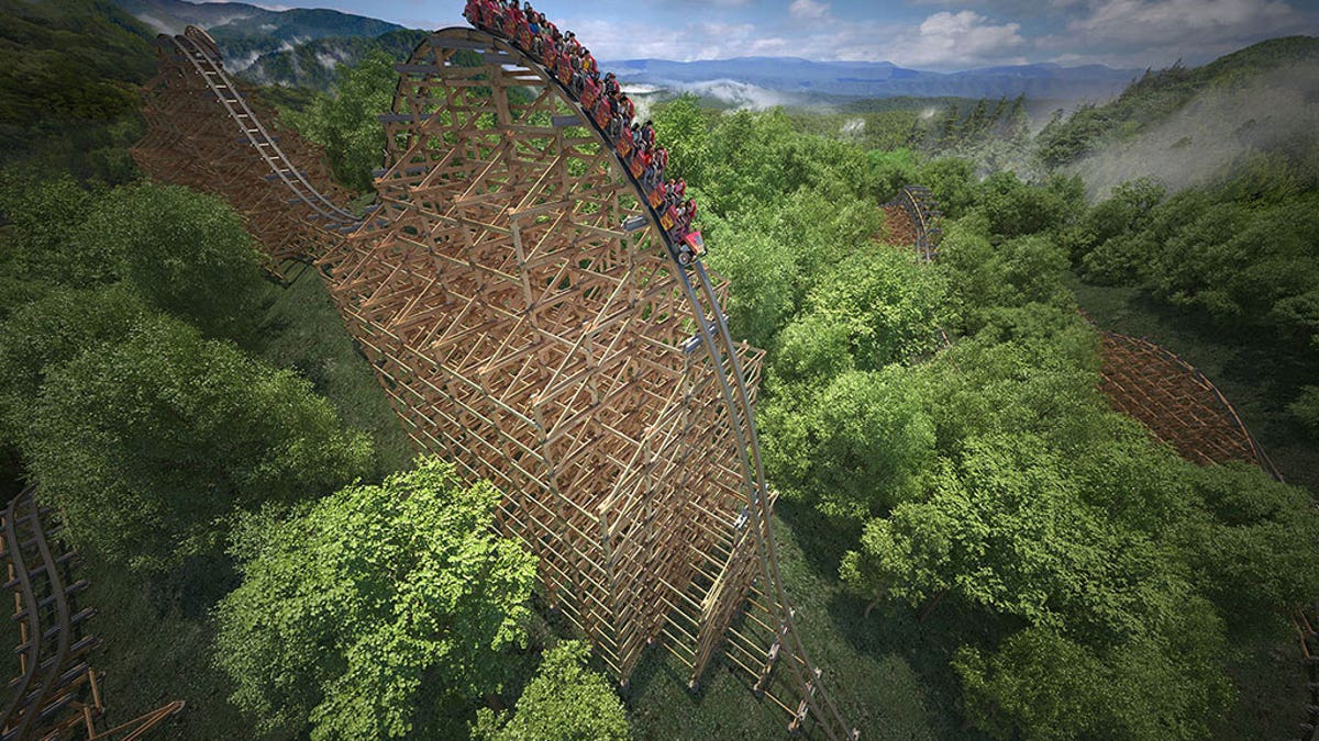 Dollywood to open world s fastest wooden roller coaster in 2016