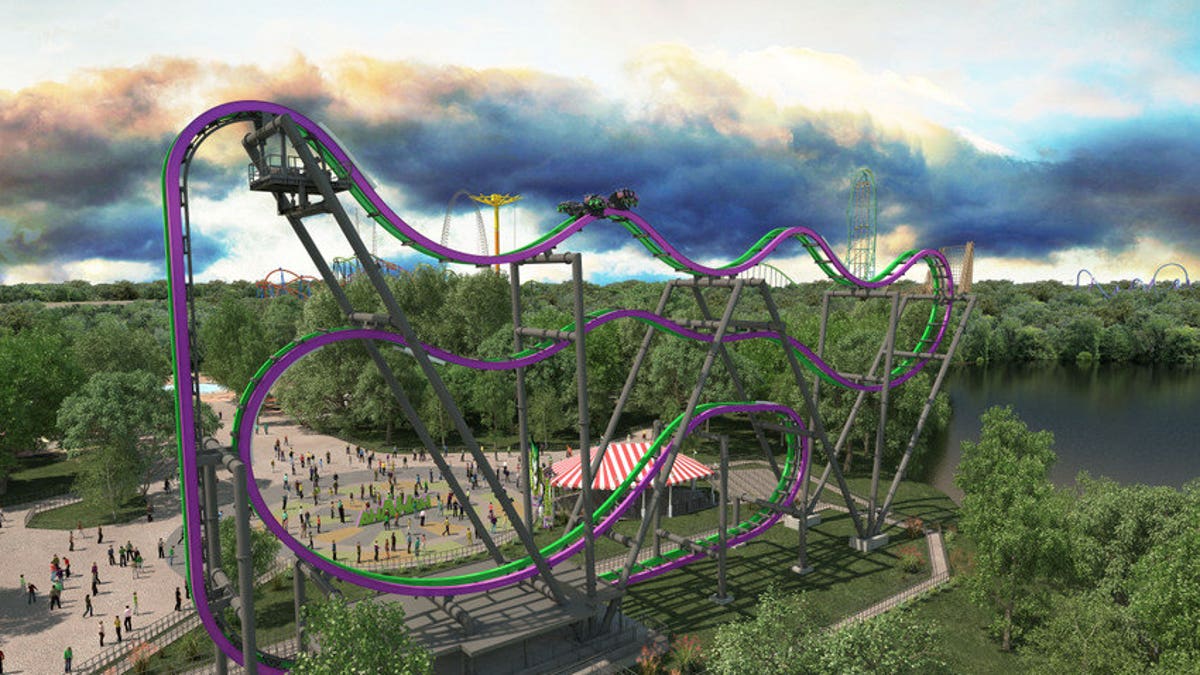 No laughing matter Six Flags Joker coaster gets stuck with riders