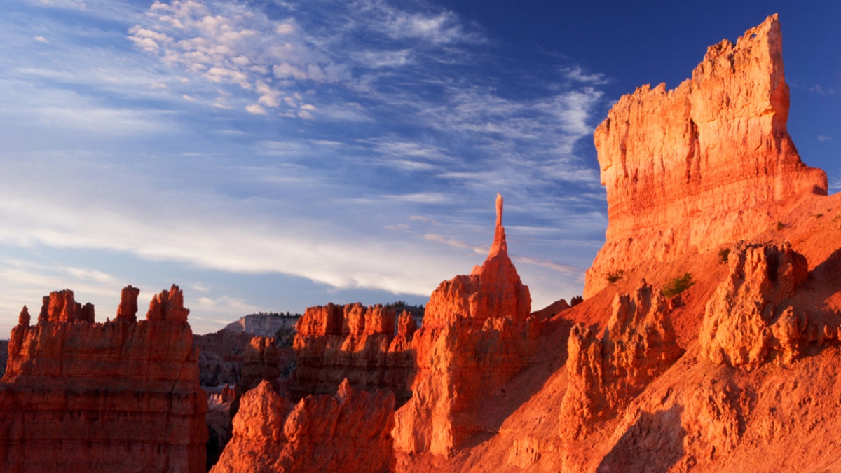 First Light at Bryce