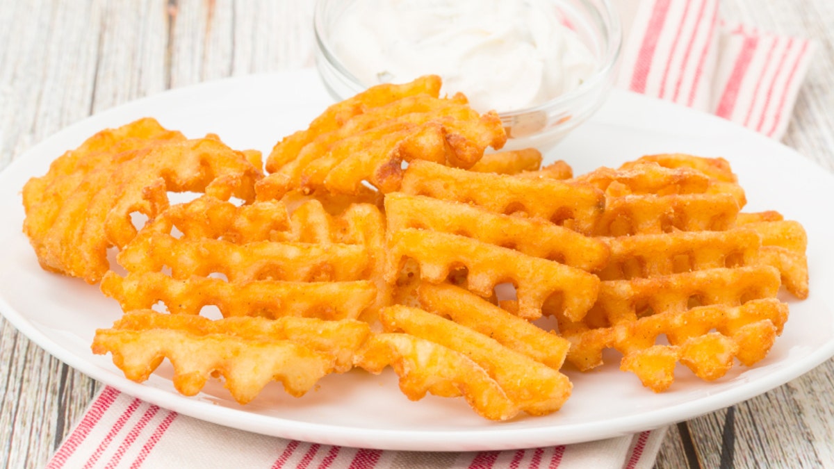 Potato waffle fries