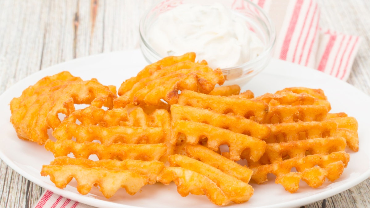 Potato waffle fries