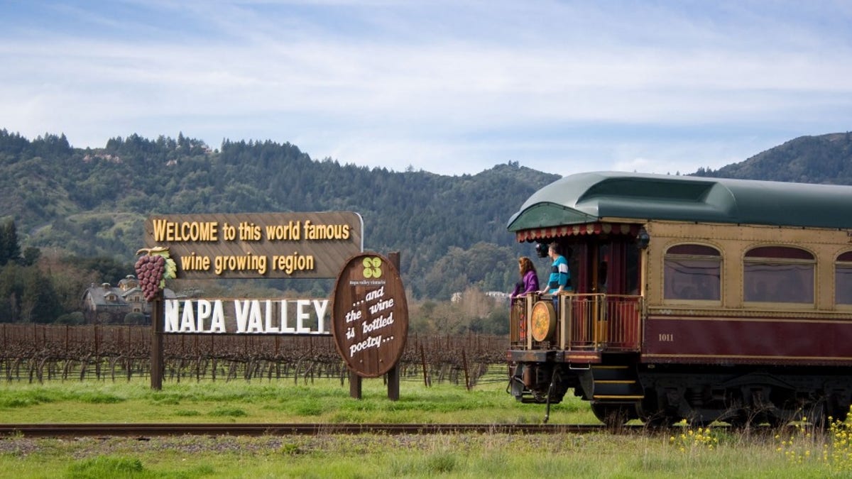 napa valley wine train