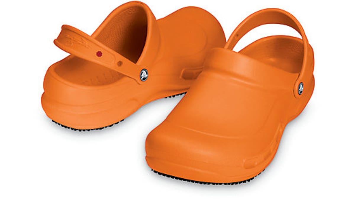 Bright 2024 orange crocs