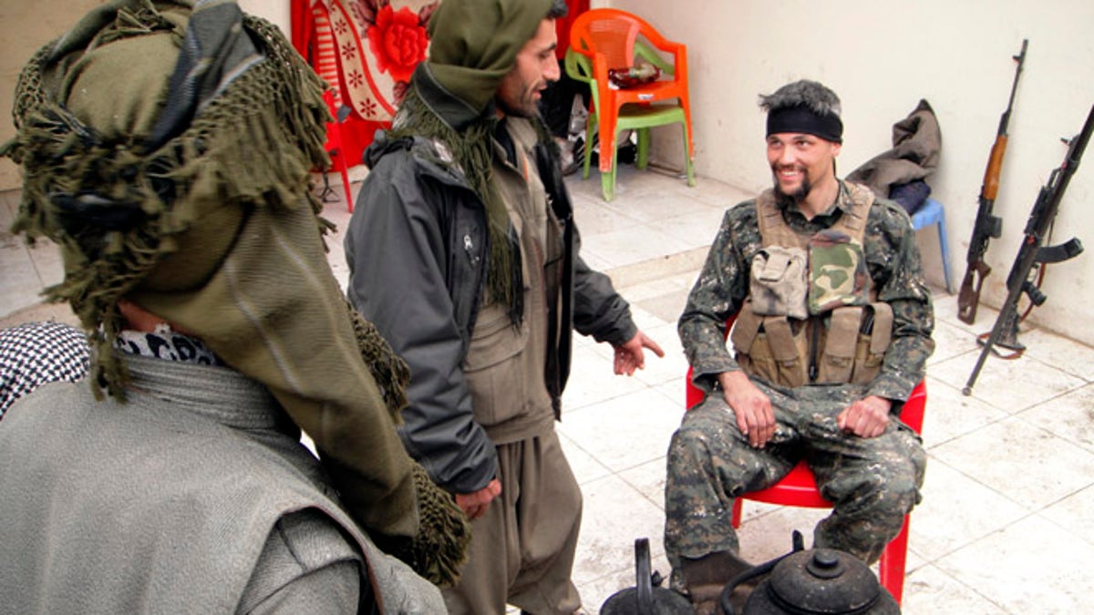 Mideast Islamic State American Militiaman