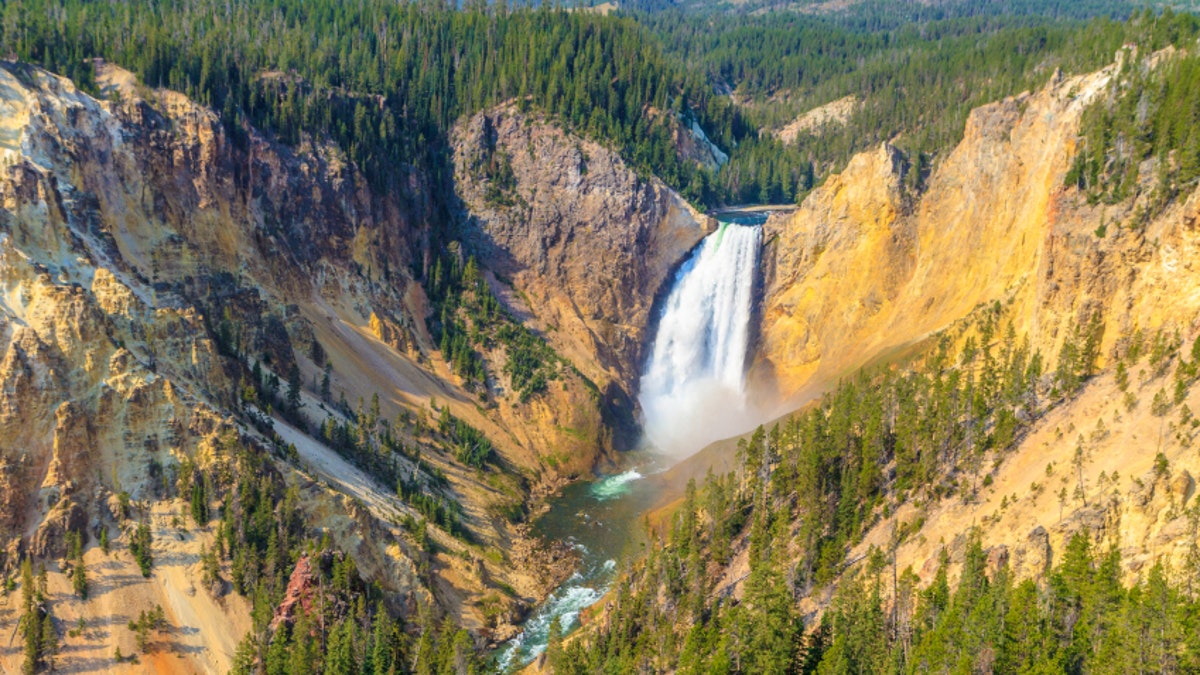 Lower Falls of the Grand Canyon of the Yellowstone National Park, Wyoming