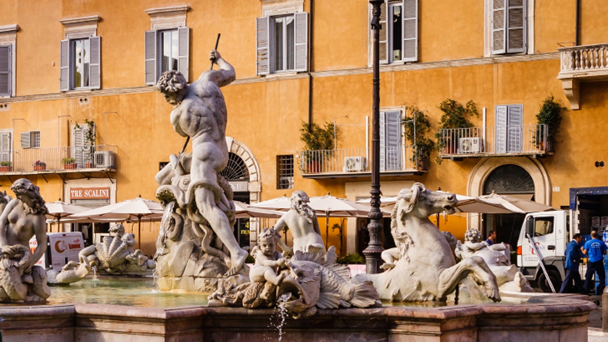 Rome, Italy - The Fountain of Neptune