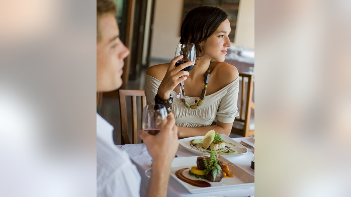 Woman At Dinner