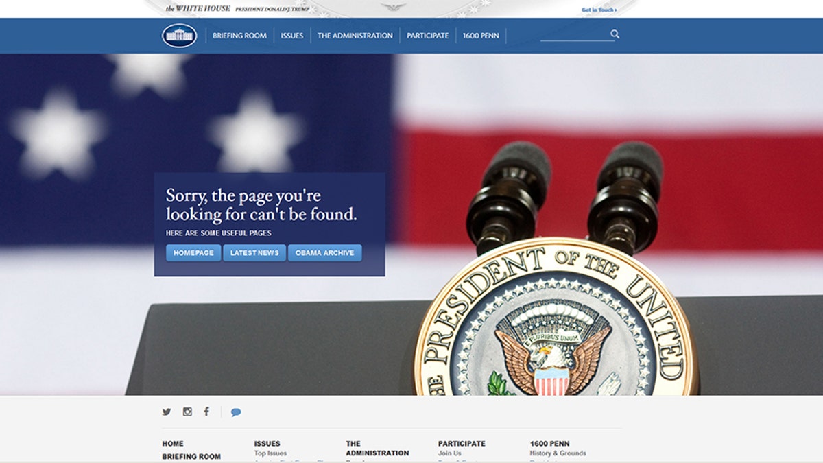 WH website