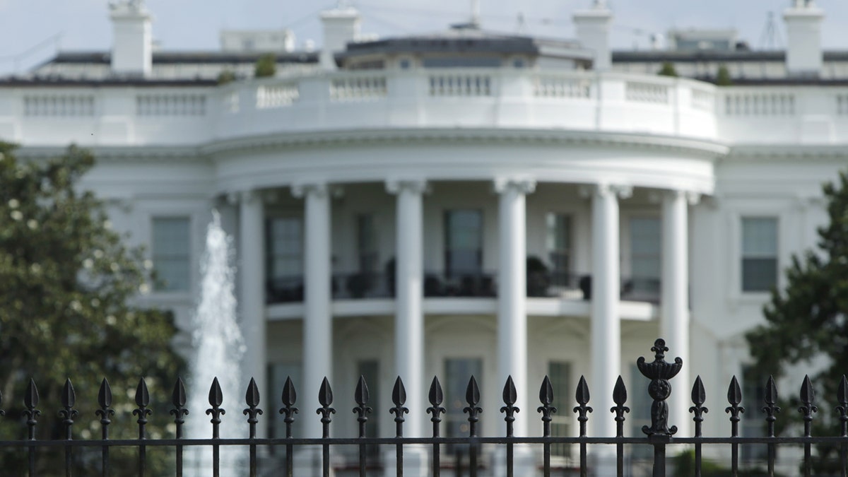 White House fence