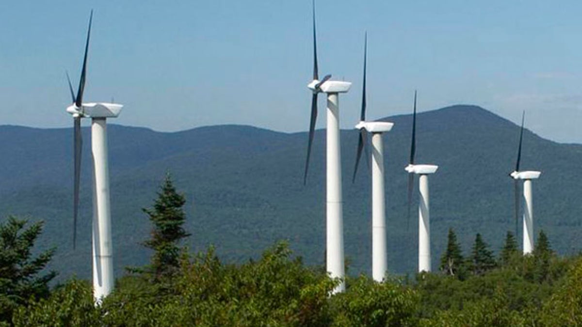 Renewable Energy Vermont windmills