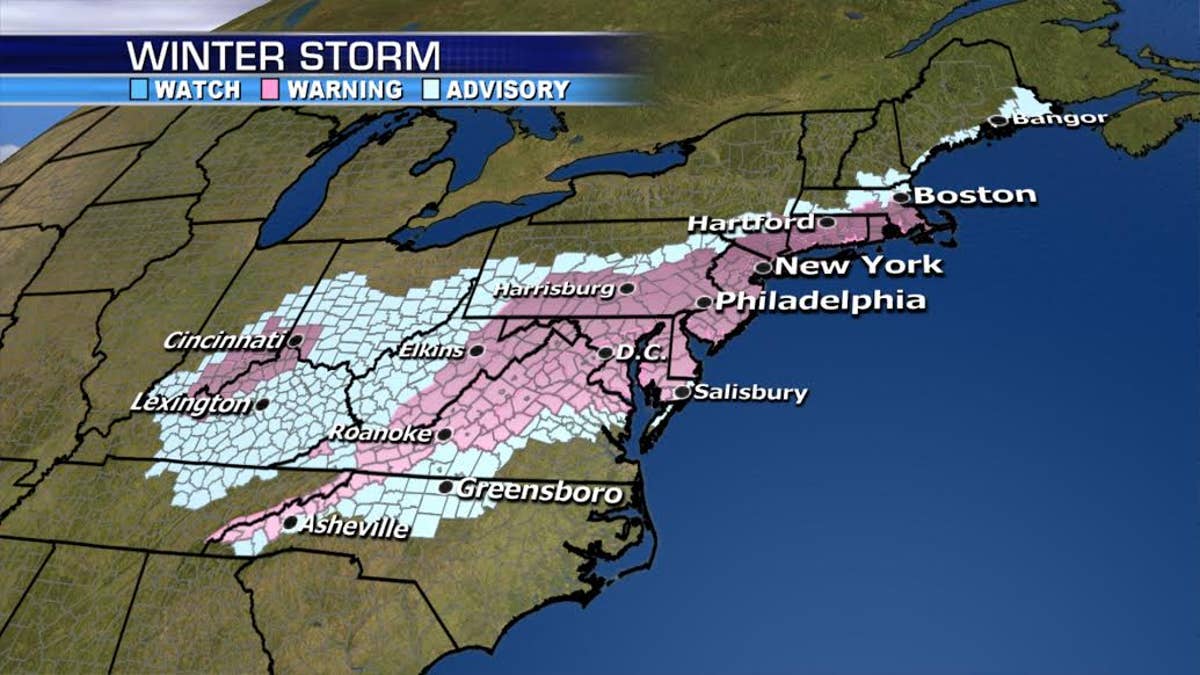 winter storm warnings