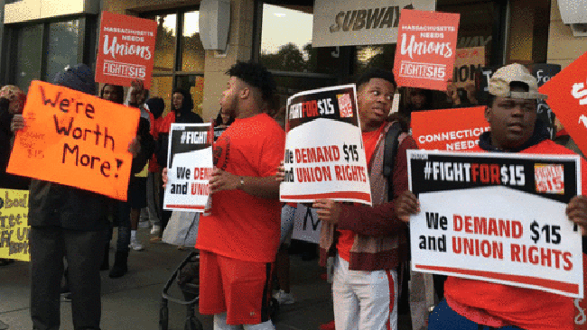 workers strike boston 25