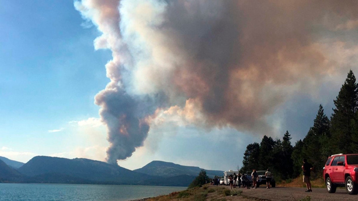 Wyoming Wildfire AP