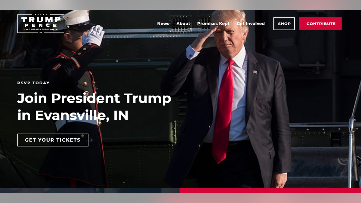 Trump website