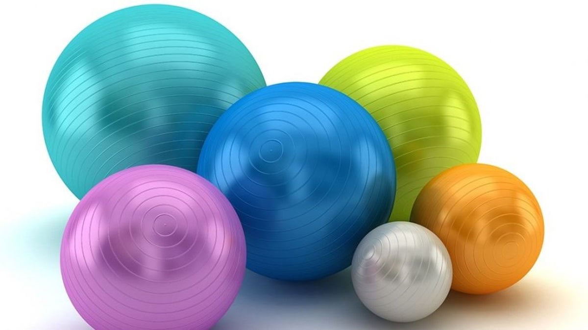 yoga balls