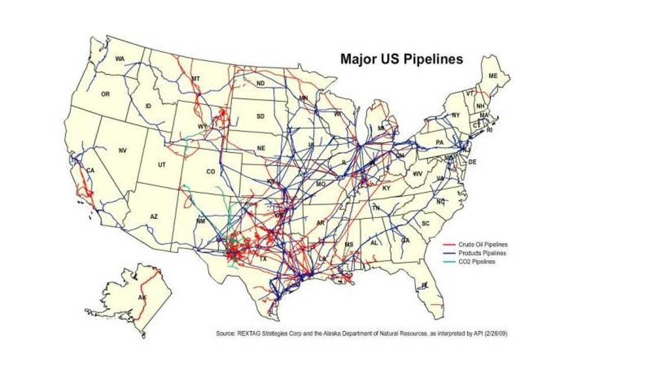 As Obama delays controversial Keystone oil pipeline, vast network of  pipelines already in place | Fox News