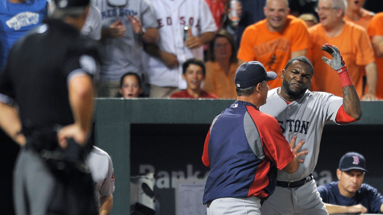 Boston Red Sox's David Ortiz Destroys Dugout Phones In Violent