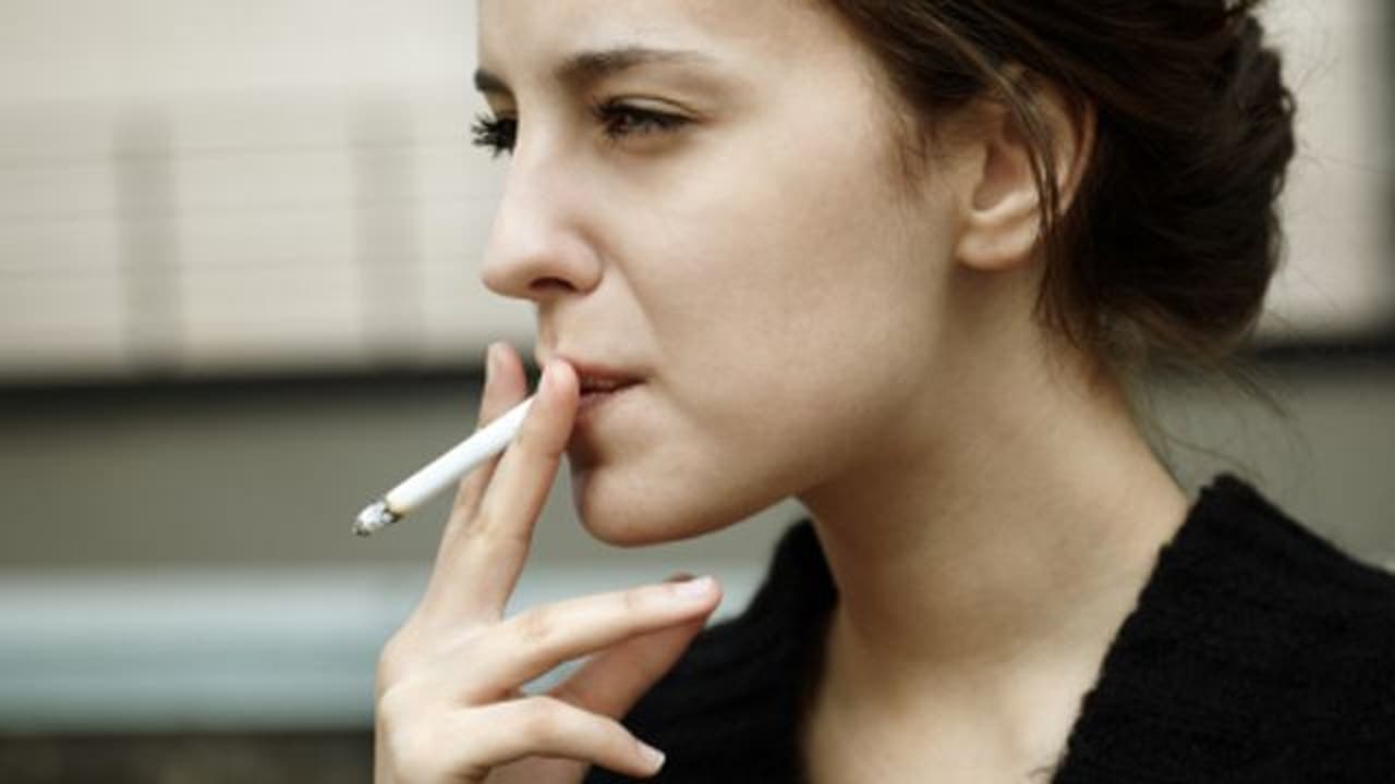 when did women start smoking cigarettes Very light' smoking common among young women