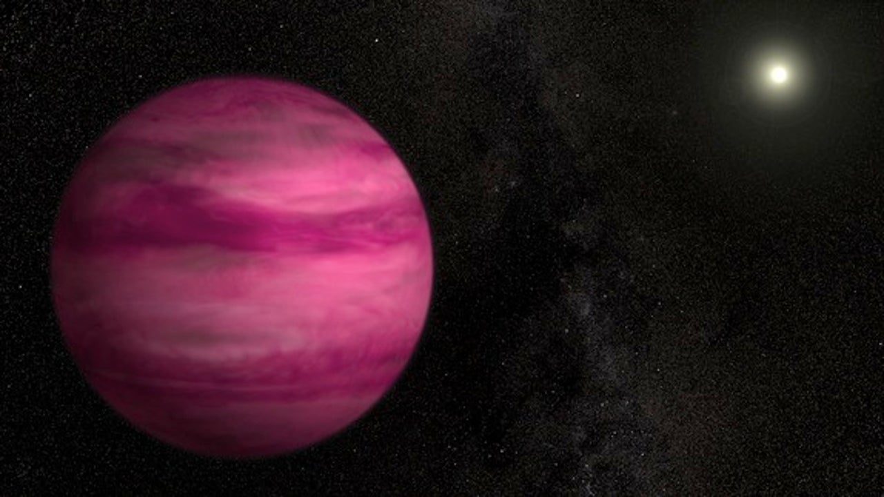 Pink alien planet is smallest yet photographed | Fox News