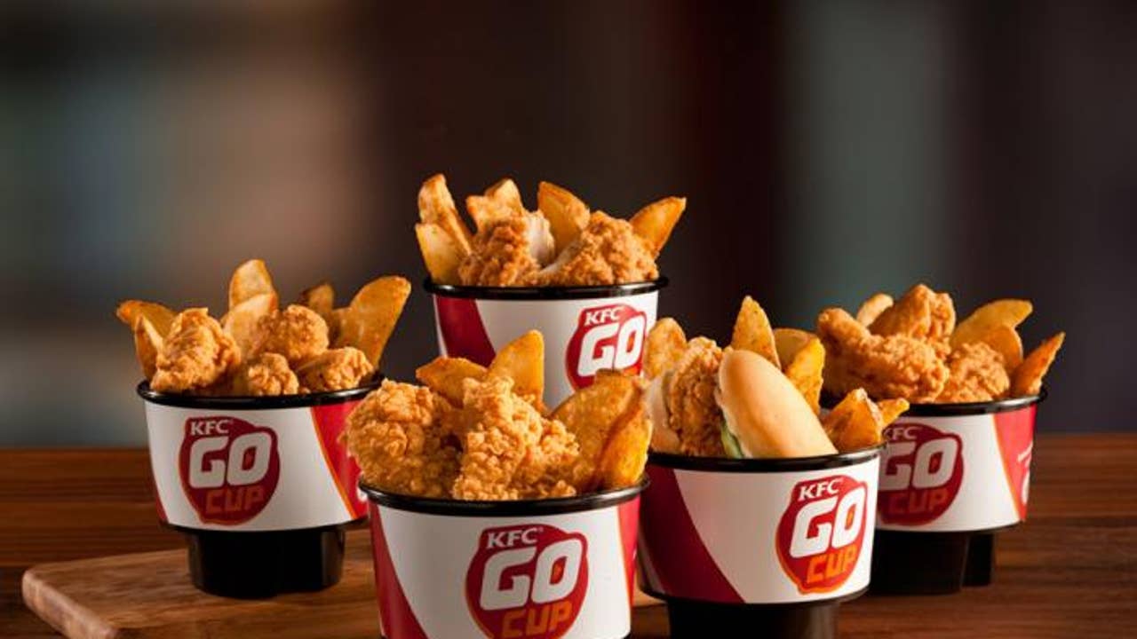 KFC Introduces Go Cups: Whole Value Meals to Shove in Your Cup