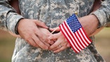 Real American Soldier & Wife Outdoor.
