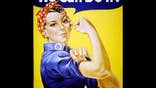 "We Can Do It", aka Rosie the Riveter, World War II poster by J. Howard Miller.