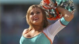 MIAMI GARDENS, FL - OCTOBER 12:  A Miami Dolphins cheerleader performs as the Dolphins met the Green Bay Packers during a game at Sun Life Stadium on October 12, 2014 in Miami Gardens, Florida.  (Photo by Mike Ehrmann/Getty Images)