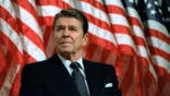 Feb. 8, 1982: President Reagan speaks at a rally for Sen. Durenberger in Minneapolis, Minn.