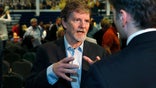 FILE - In this Nov. 8, 2017, file photo, Jack Phillips, owner of Masterpiece Cake, speaks to supporters after a rally on the campus of a Christian college in Lakewood, Colo. The Dec. 5, Supreme Court argument about the baker who refused to make a cake for a same-sex couple makes some civil rights lawyers think of South CarolinaÃ¢â¬â¢s Piggie Park barbecue.(AP Photo/David Zalubowski, File)