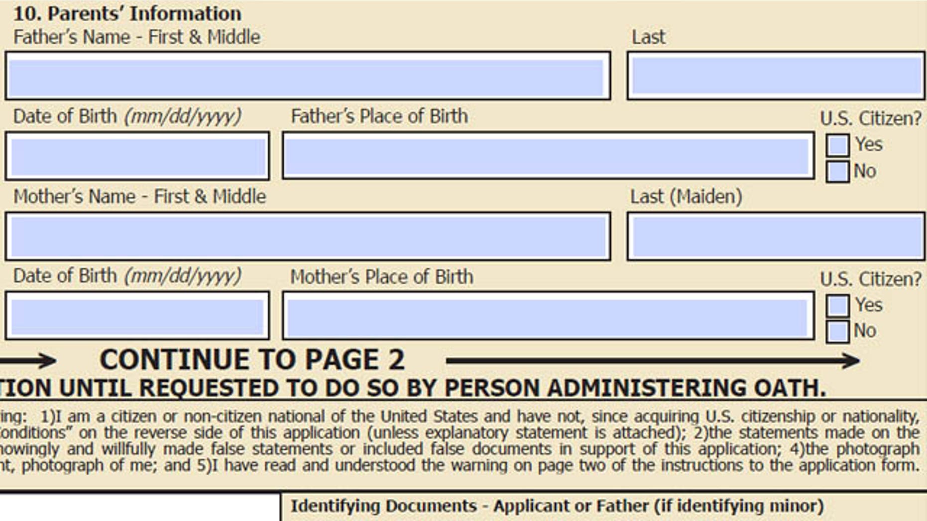 APPLYING FOR PASSPORT WITHOUT ONE PARENT visual data 4