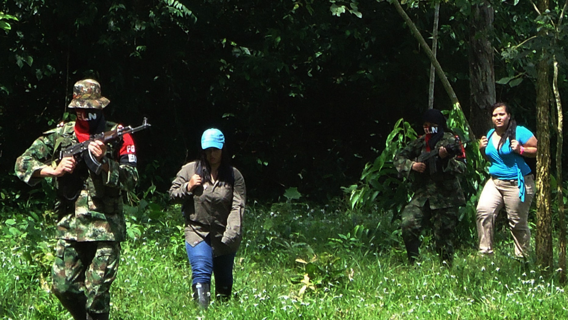 Colombia Rebels Free 2 Pipeline Company Workers After Nearly 3 Weeks   Colombia Kidnaped Wom Angu 