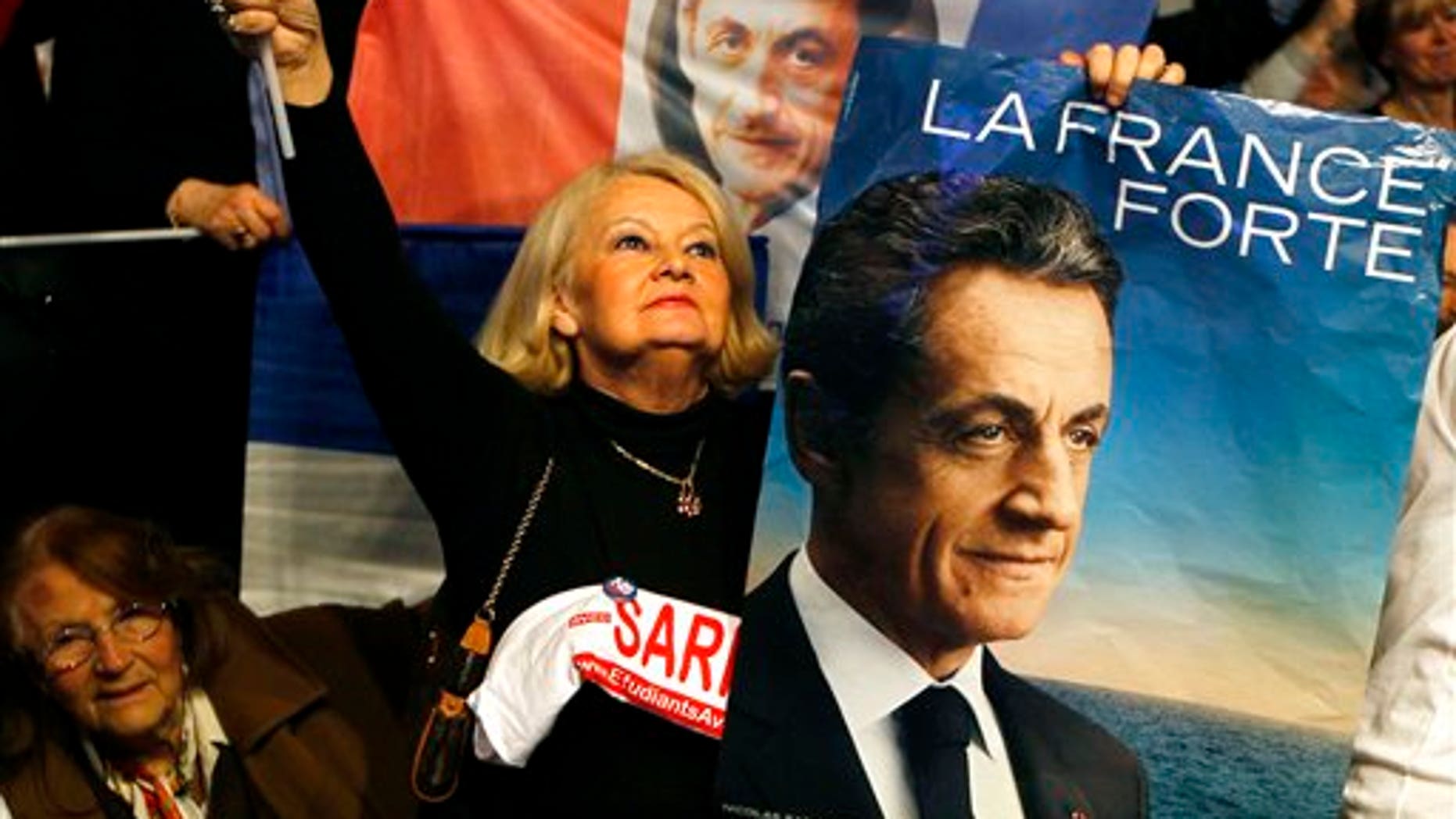 Sarkozy's firstround poll lead in French election widens after