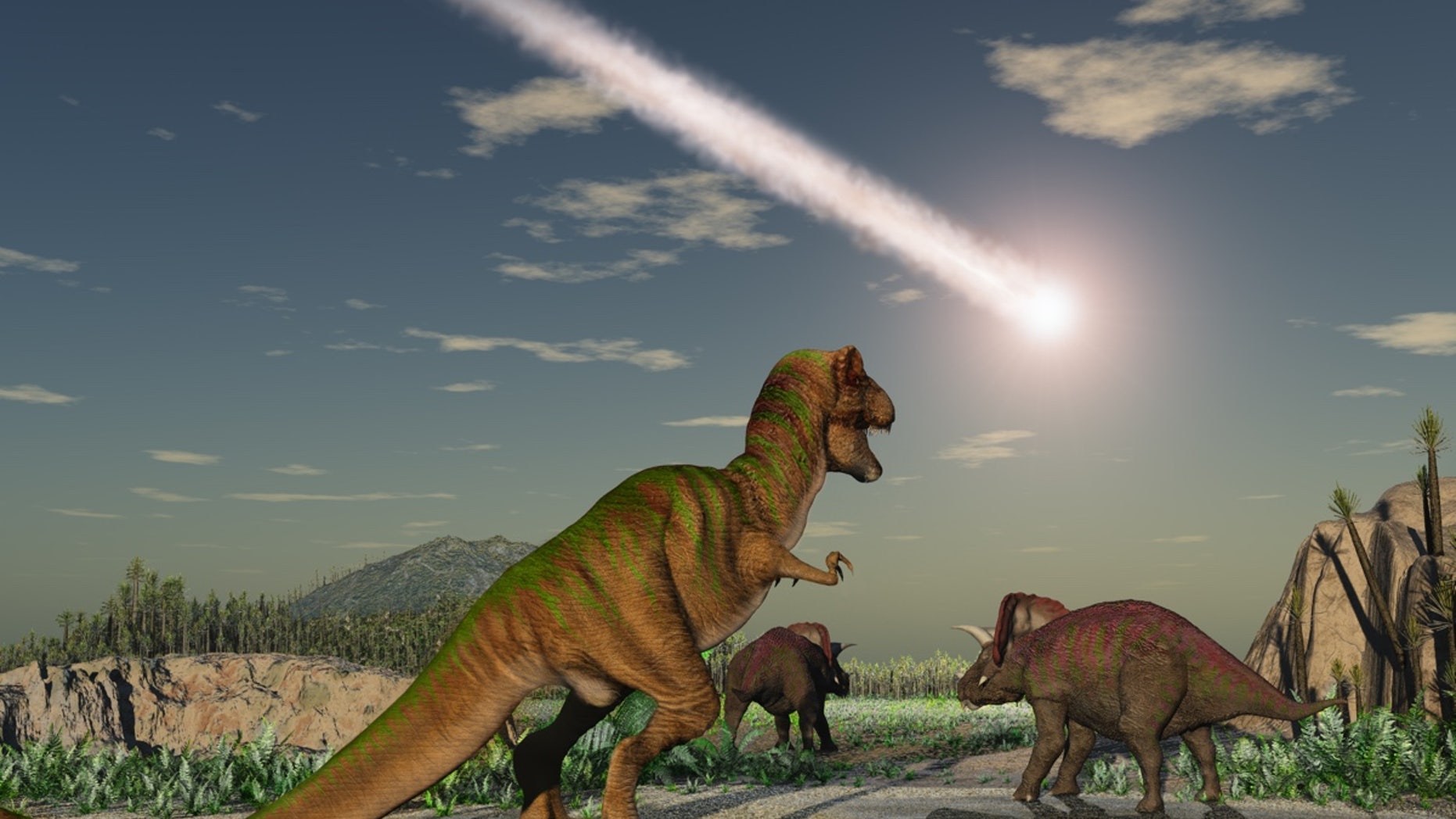 What if the space rock that wiped out the dinosaurs hit another spot on Earth? (Esteban De Armas/Shutterstock)