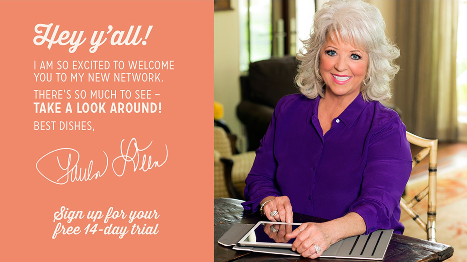 Paula Deen returns to 'Today' show to promote her new network Fox News(00)