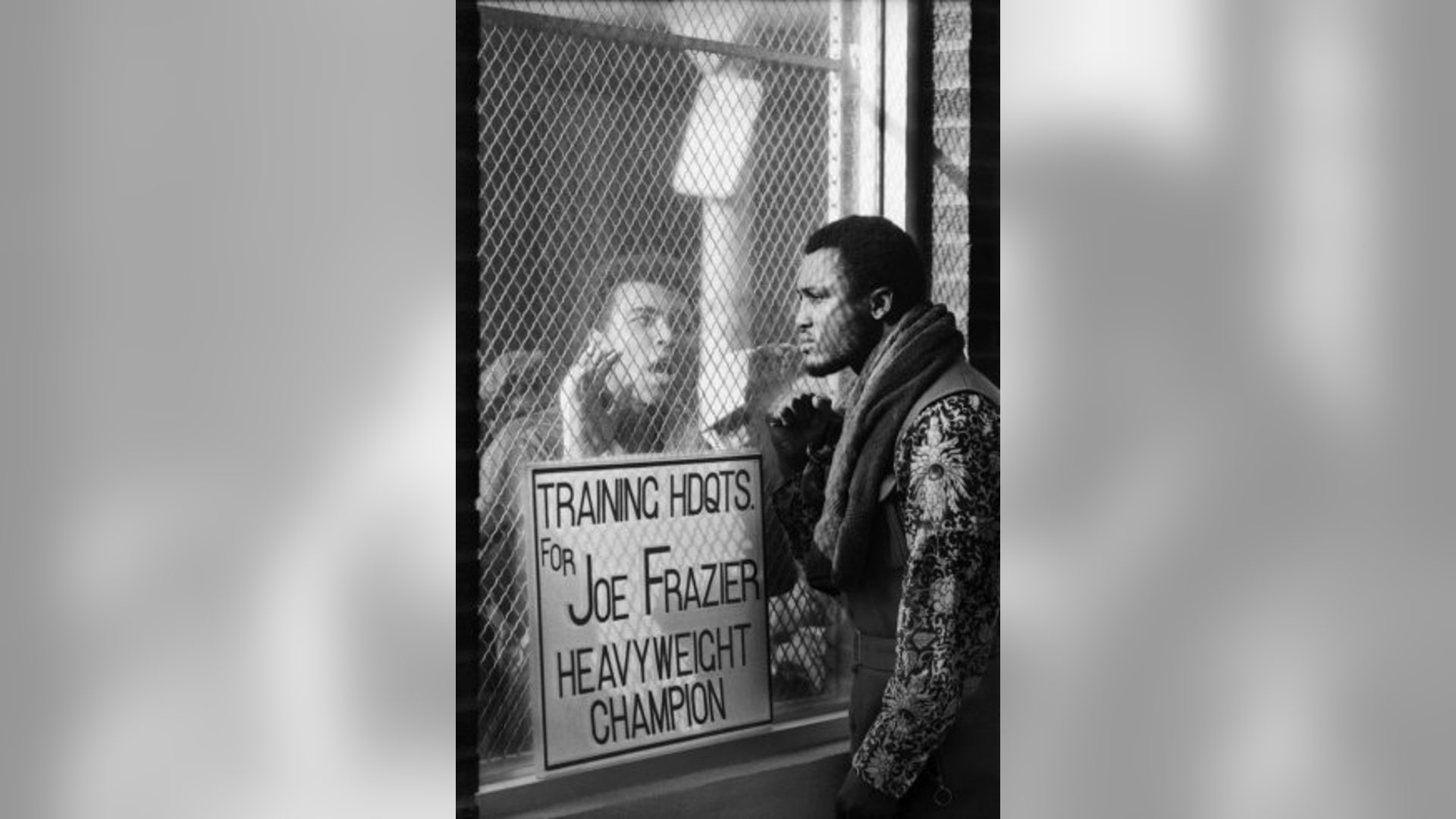 Ali taunts his rival