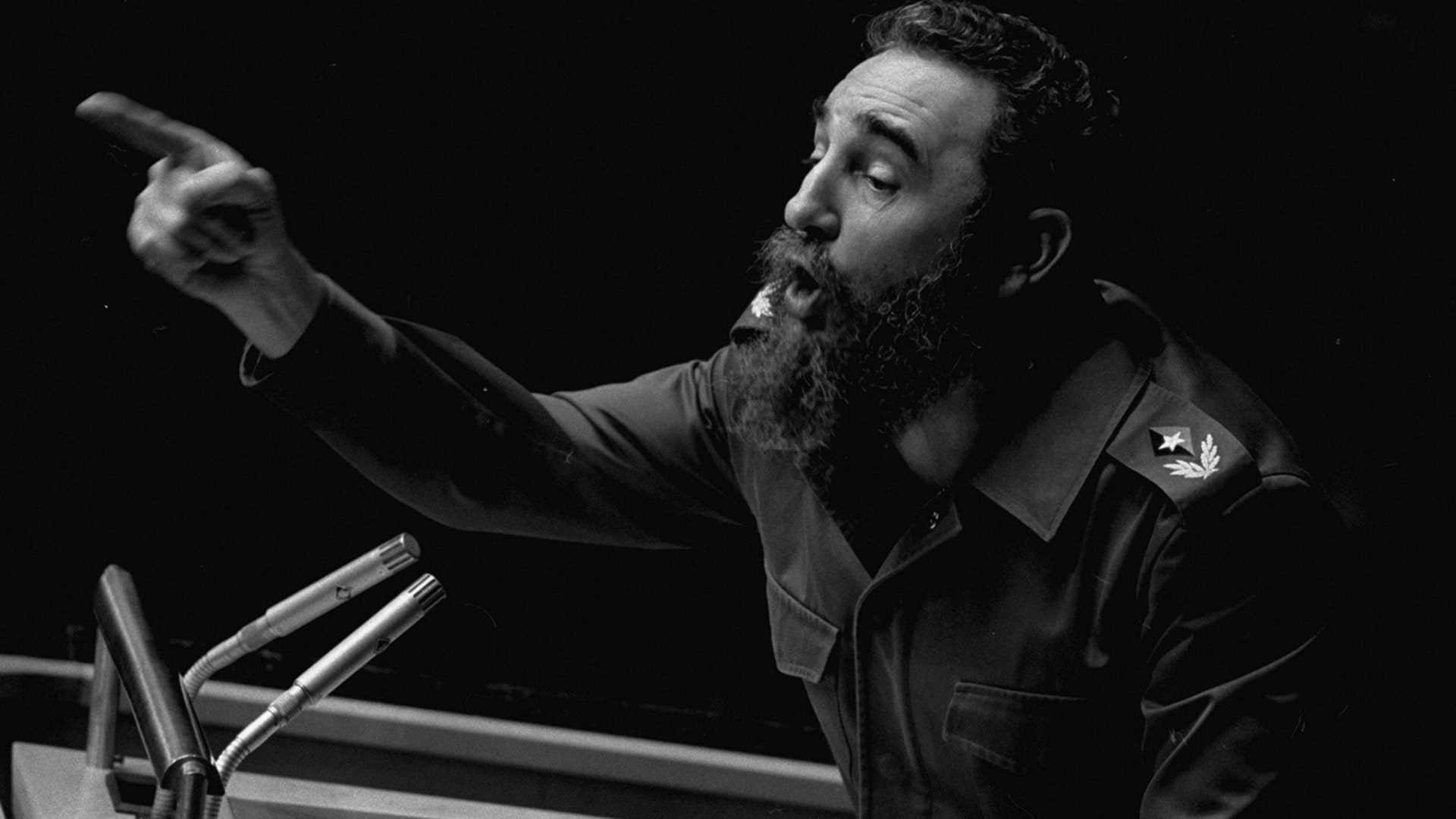 Former Cuban President Fidel Castro