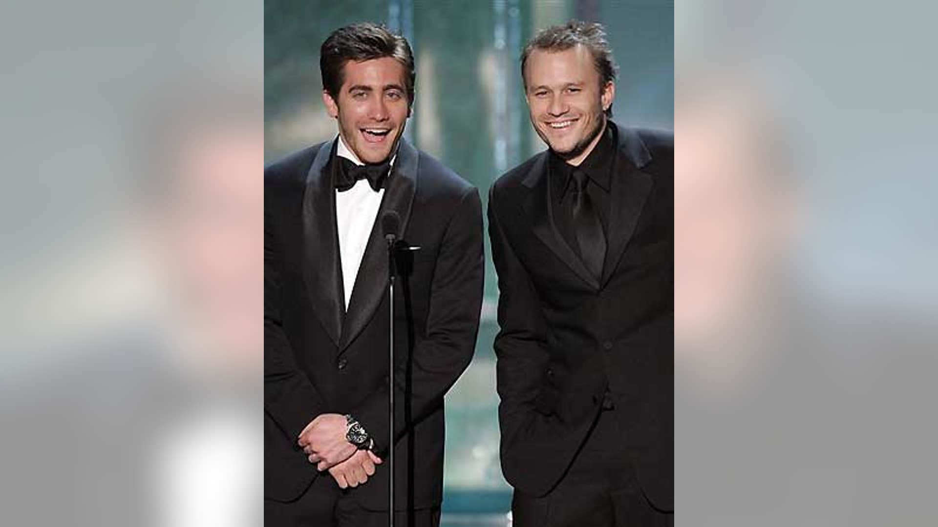 Heath Ledger and Jake Gyllenhaal