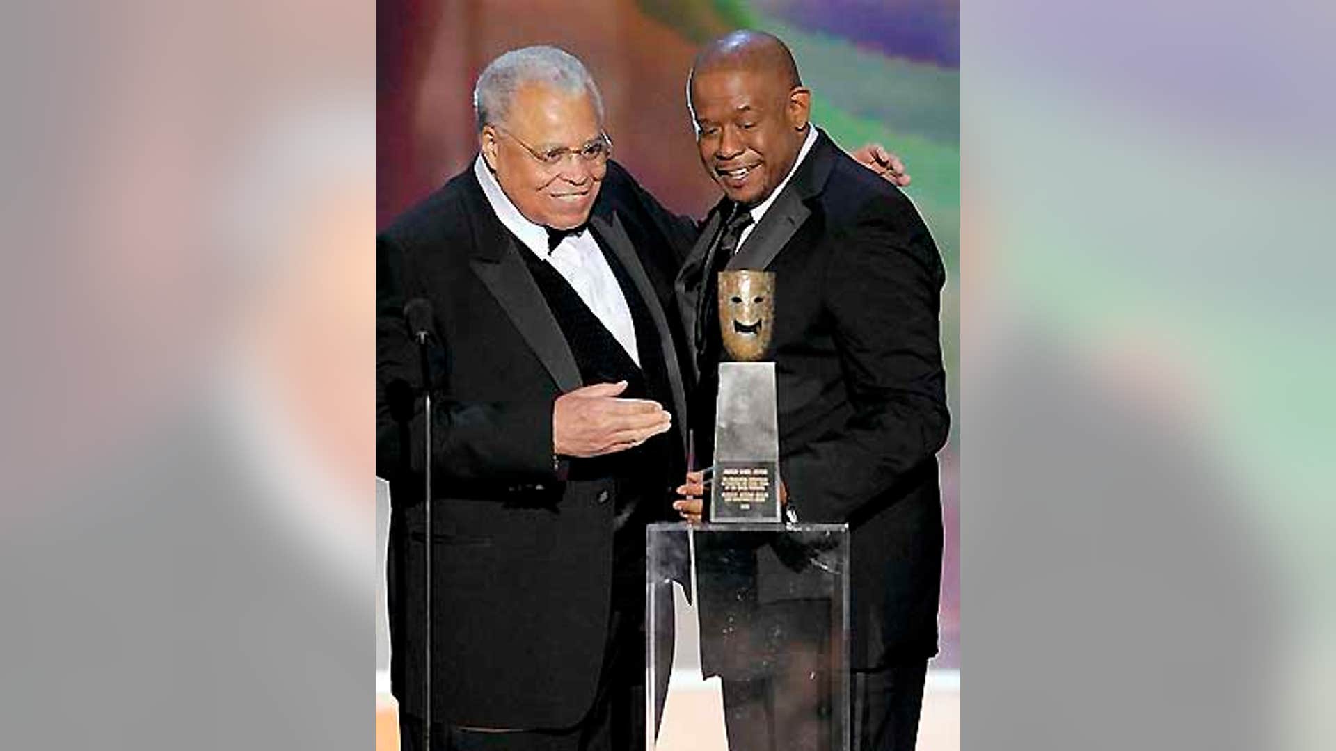 James Earl Jones and Forest Whitaker
