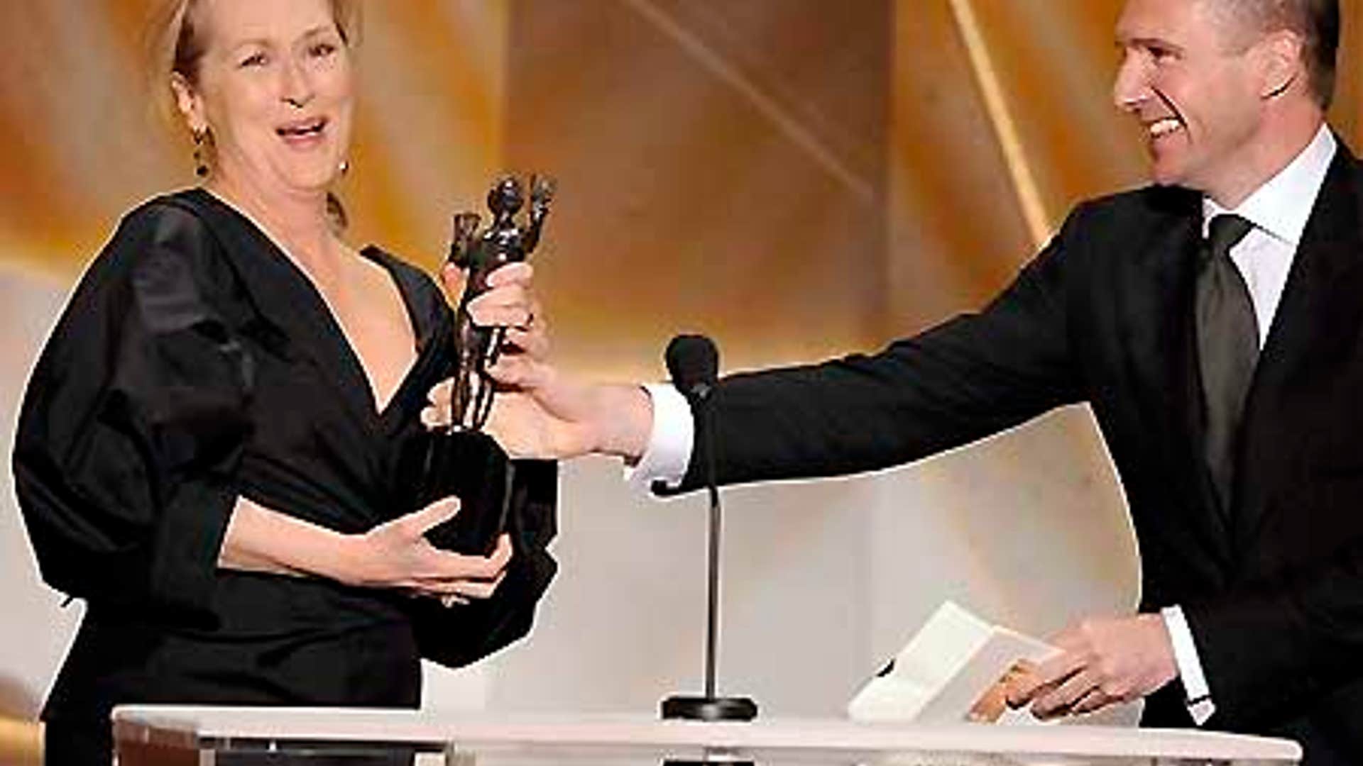 Ralph Fiennes and Meryl Streep