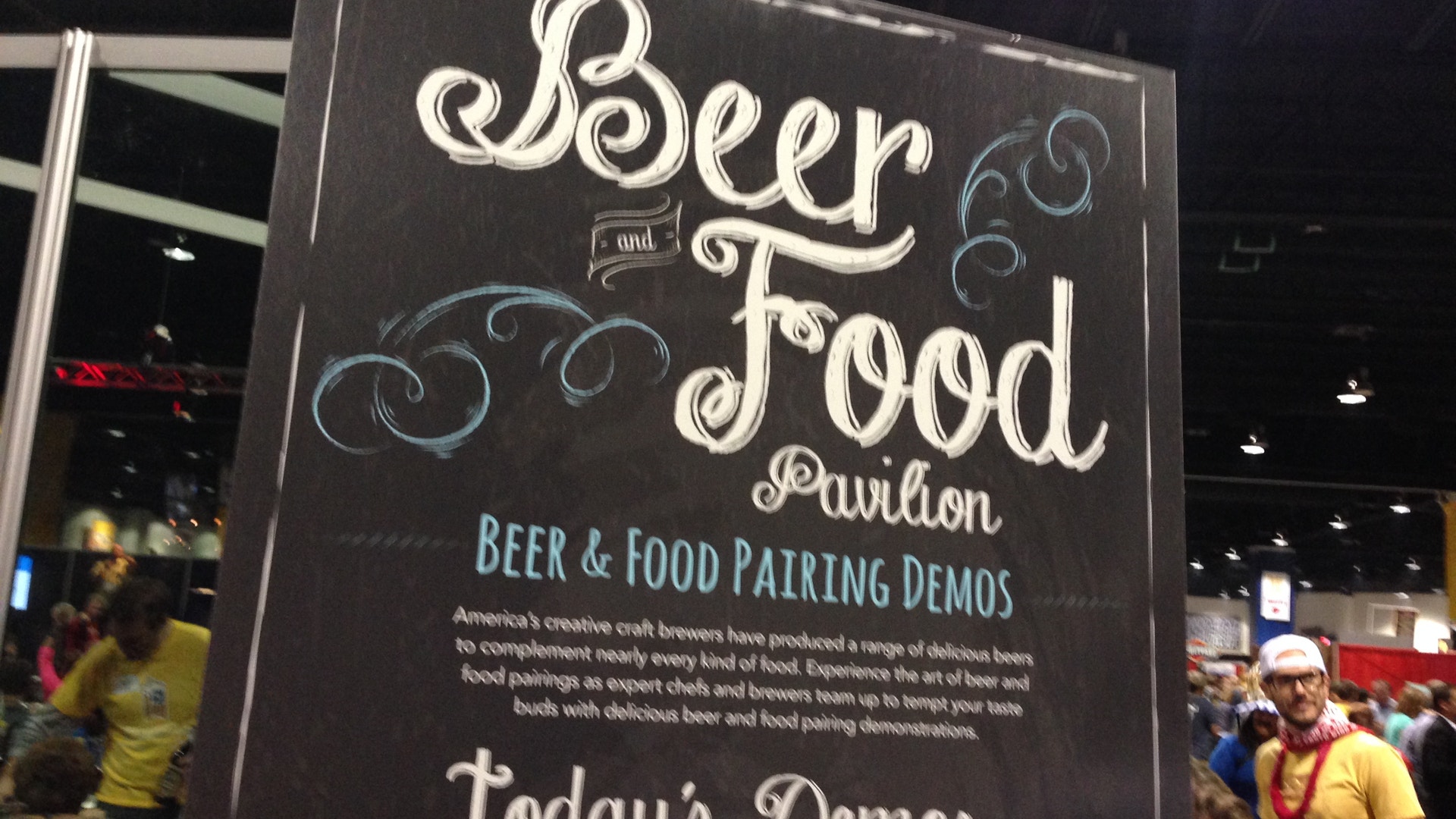 Beer and food demos
