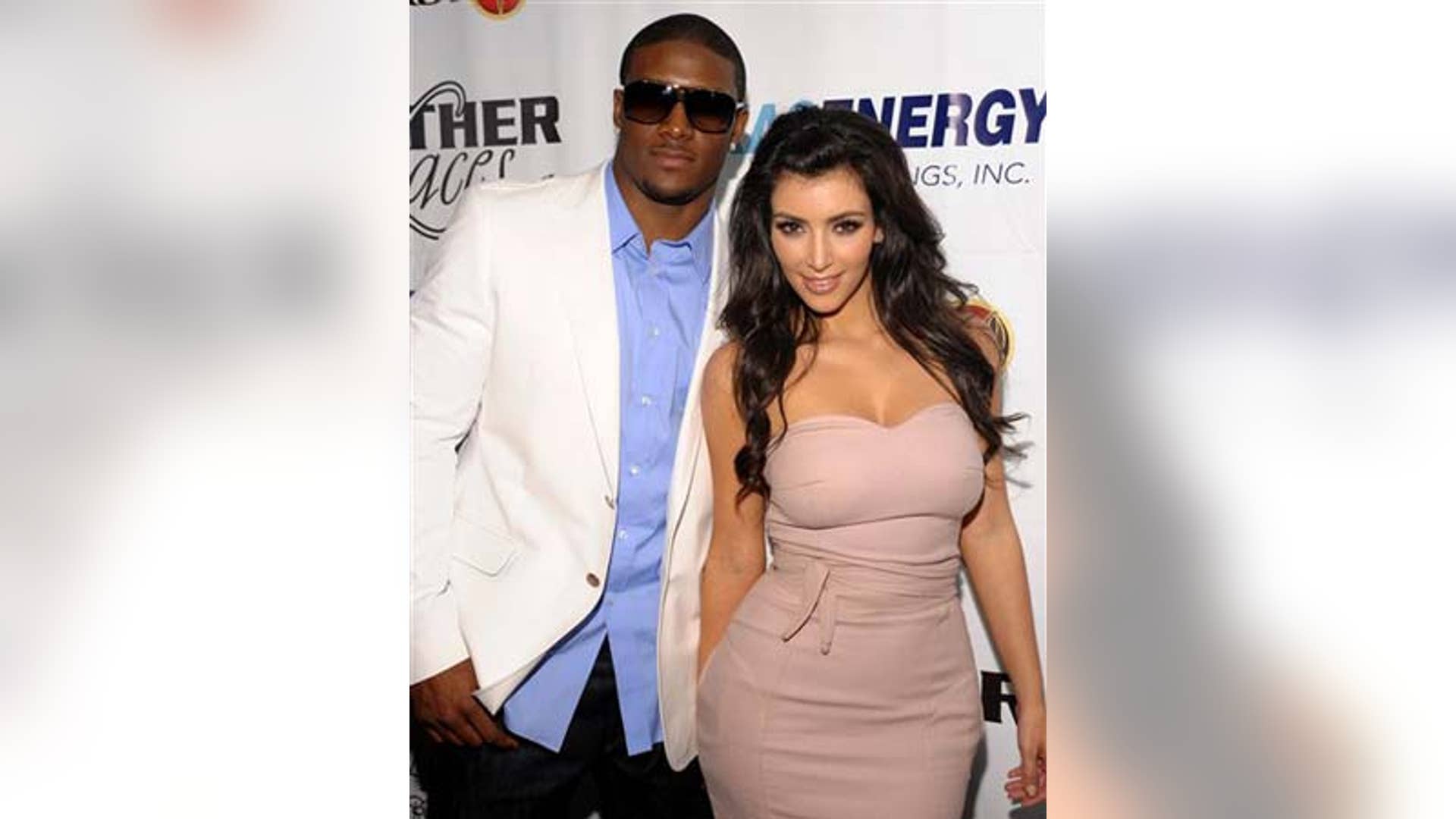 Kim Kardashian and Reggie Bush