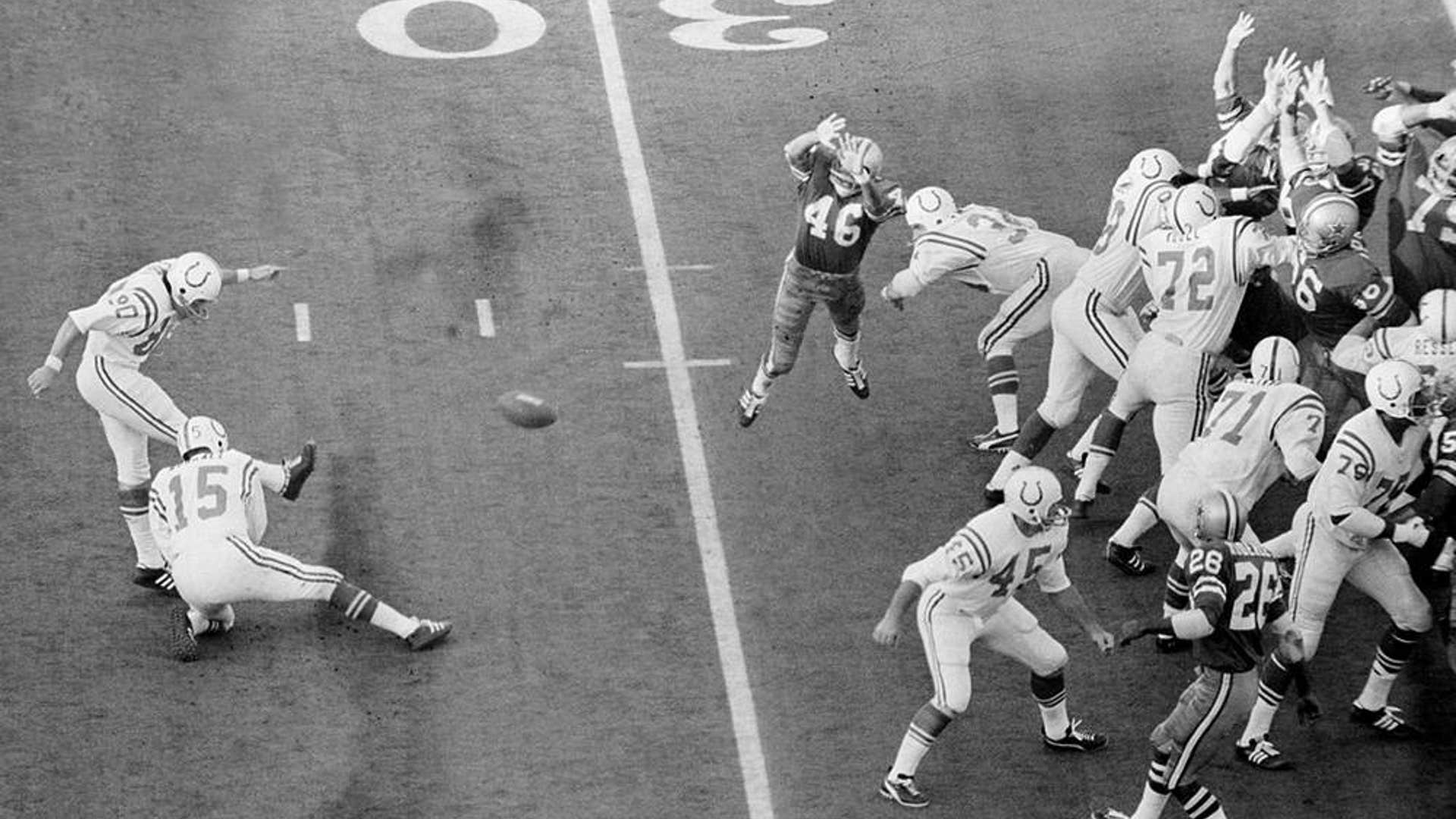 Colts Kicker Football