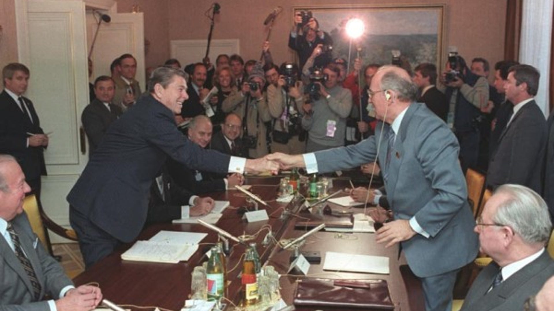 Reagan's First Meeting With Gorbachev