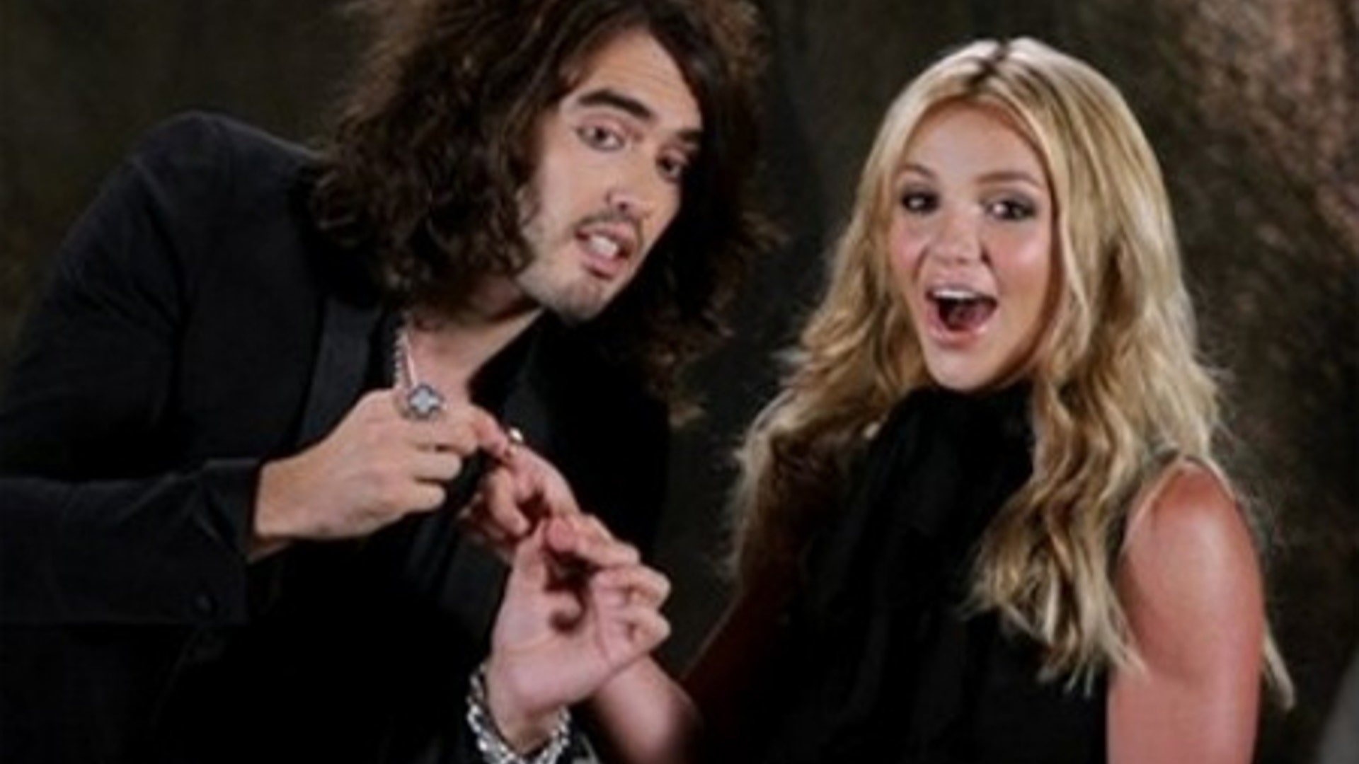 Britney Spears and Russell Brand